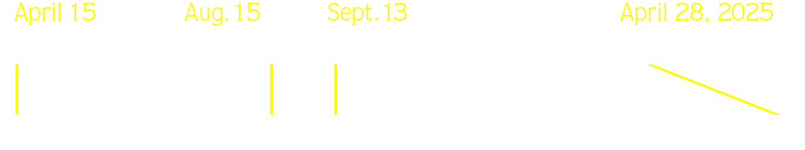 Externship timeline